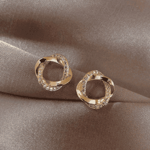 Classic Gold Stud Earrings